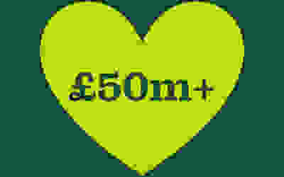 £50m+