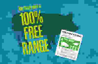 100% free range