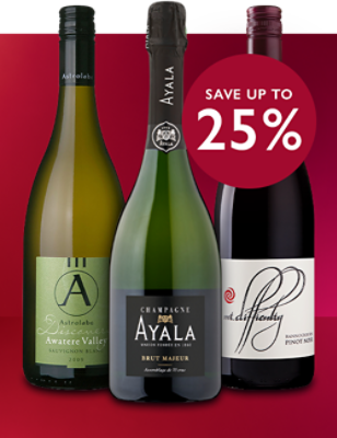 Save up to 25% | Christmas wines