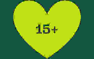 15+