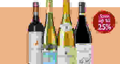 Save up to 25% Wine to share and sip