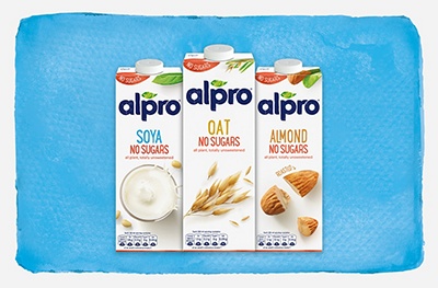 Alpro chilled and long life drinks
