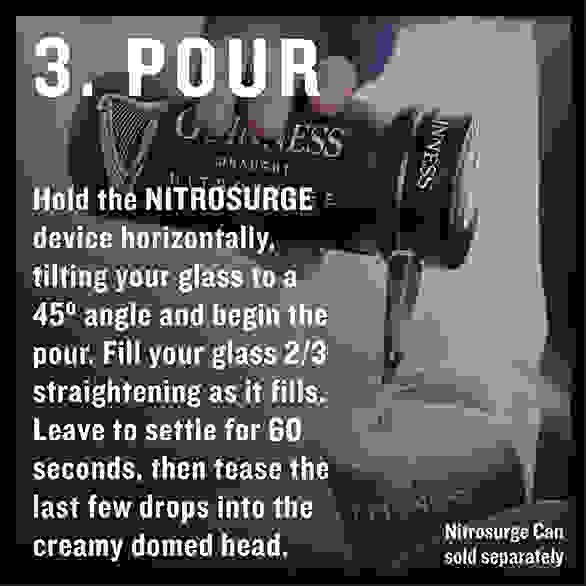 Guinness NitroSurge Pouring Device
