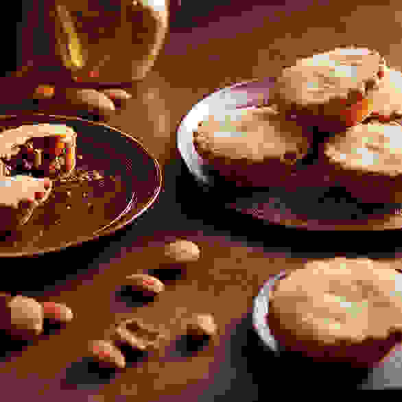 No.1 6 Brown Butter Mince Pies with Cognac