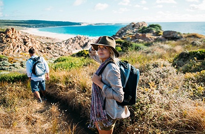 Image of walking between Cape Naturaliste and Cape Leeuwin