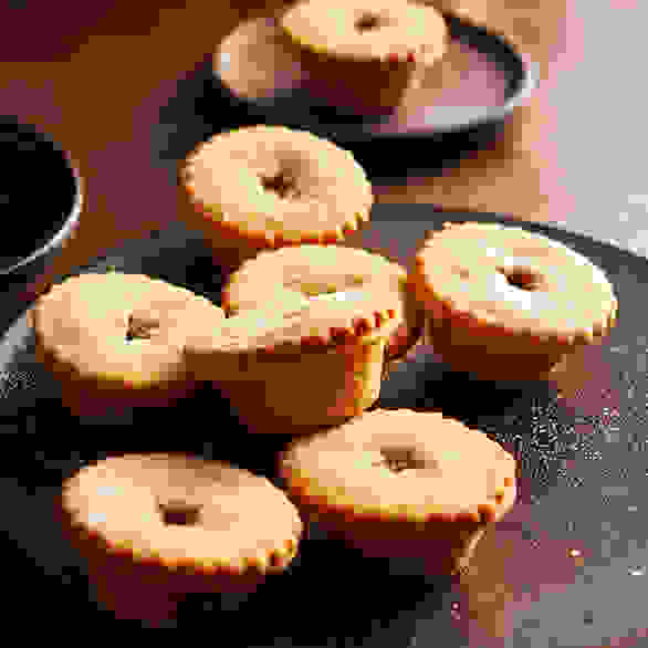 No.1 9 Mini Brown Butter Mince Pies with Cognac