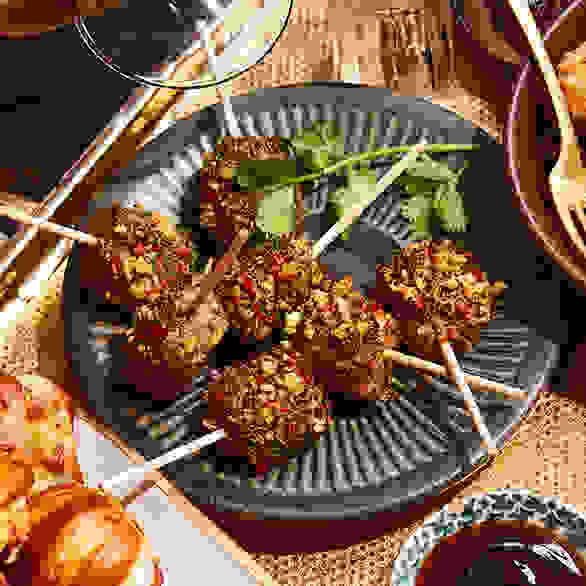 No.1 12 Sticky Beef Teriyaki Skewer