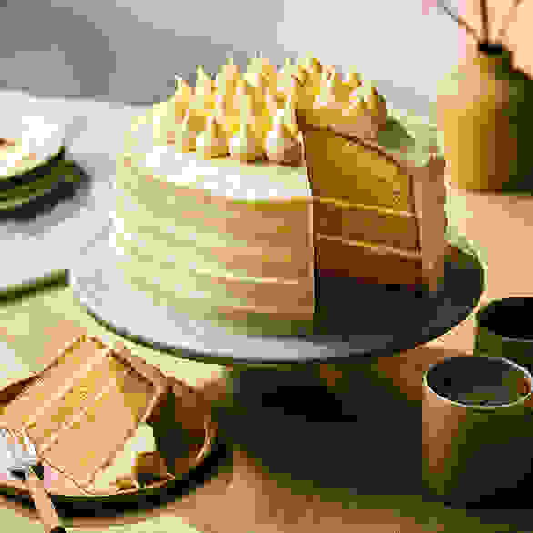No.1 Sicilian Lemon & Elderflower Cake