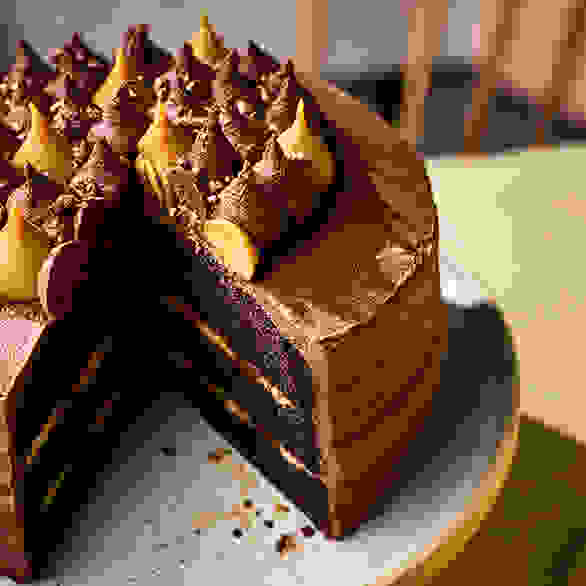 No.1 Belgian Chocolate & Dulce de Leche Cake
