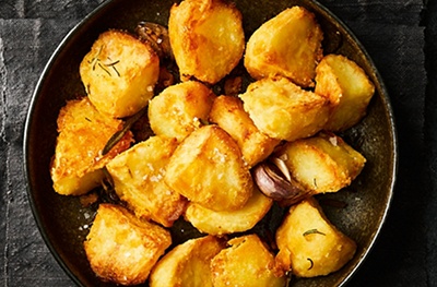Air fryer goose fat roast potatoes