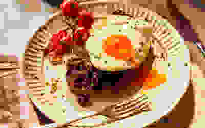 Bacon & onion jam on toast