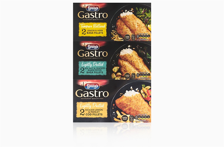 Young's Gastro fish fillets