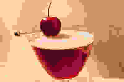 Cherry cola martini