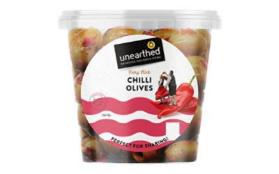 Unearthed Chilli Olives Bucket