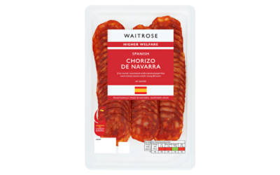 Waitrose Spanish chorizo