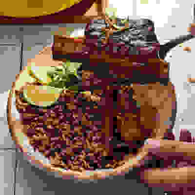 Counter recipe collection