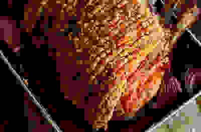 No.1 Free Range Dry Aged British Pork Crackling 8 Bone Rack