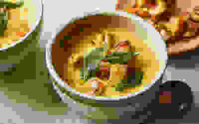 creamy curried soup