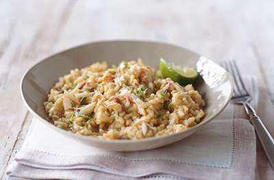 Cromer Crab Risotto with Chilli and Lime