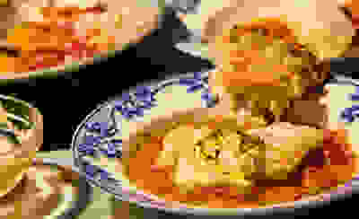 Summery fish, fennel & saffron stew