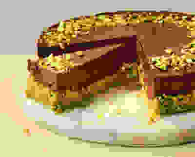 Dubai chocolate cheesecake