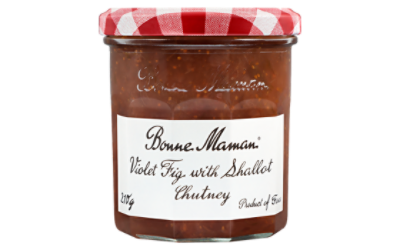 Bonne Mamam Fig and Shallot chutney