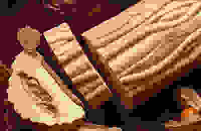 The Golden Bûche de Noël
