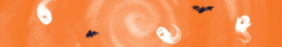 Halloween header banner