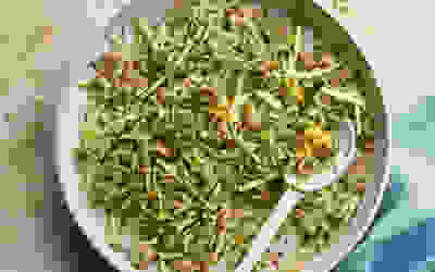 herby courgette orzo salad