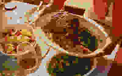 Herb & spice roast leg of lamb