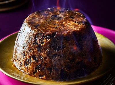 Pressure cooker Christmas pudding