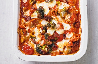 Italian chicken & vegetable bake