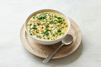Italian-style spring soup