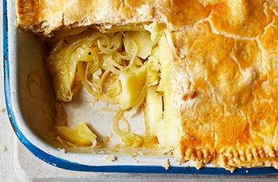 Lancashire butter pie
