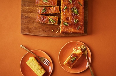 Marmalade & rosemary drizzle cake 