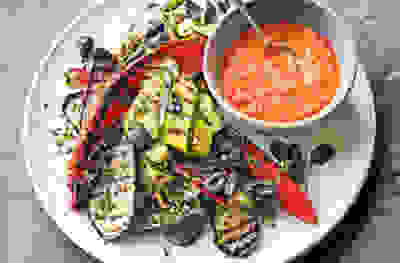 Mediterranean Vegetables With Red Mojo Sauce | Waitrose &