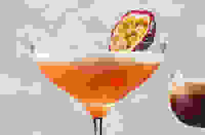 Passion fruit martini