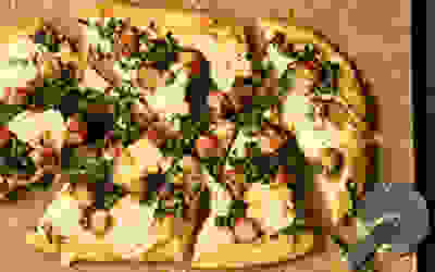 Pigs in blankets pizza