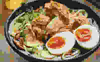 Quick pork ramen