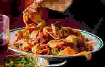 Spiced duck ragù with orange gremolata