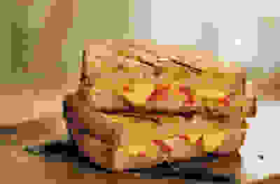 Chilli cheese sourdough toasted sandwich