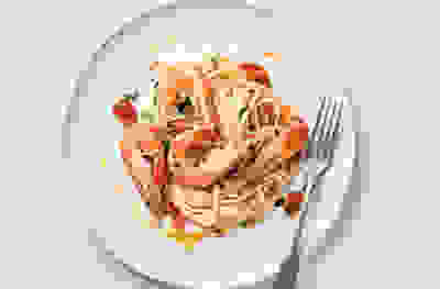 Spaghetti agli scampi