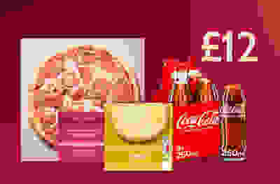 £12 Pizza feast meal deal for 2