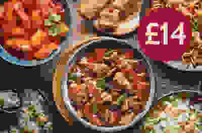 £14 South East & East Asian meal deal