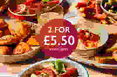 2 for £5.50 picnic bites
