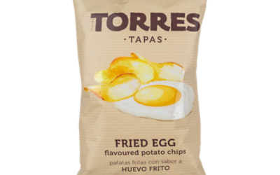 Torres fried egg crisps
