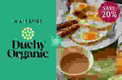Save 20%  Duchy Organic
