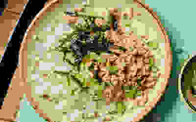 Tuna mayo sushi rice bowl