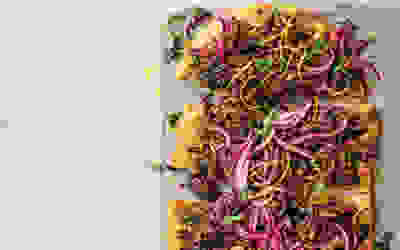 Turkish-style flatbreads