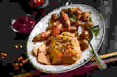 Plant Based Turkey Roast With Trimmings
